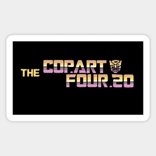 CopArt420 Transformers Inspired Logo Magnet